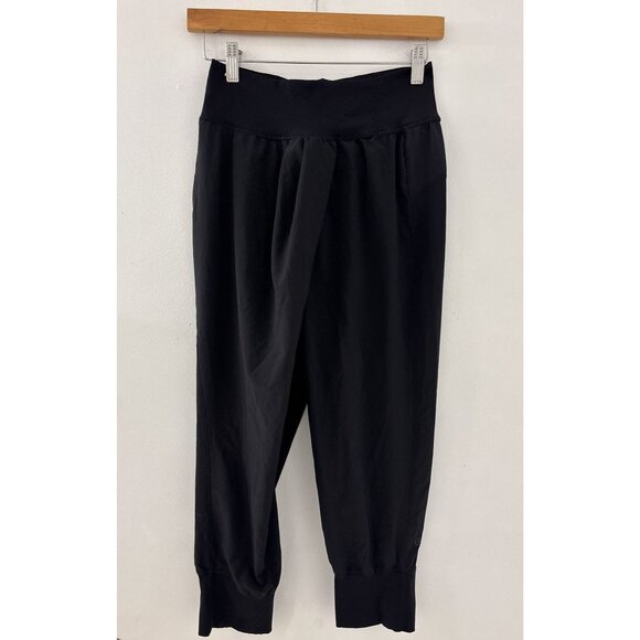 Rare Lululemon Women's Dance To Yoga Cross Over Waist Joggers Size 6 Athleisure - Picture 1 of 6